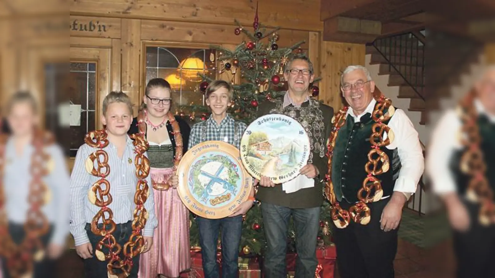 Vincent Spann, Agnes Mayer, Julian Buch, Gerhard Friesinger und  Franz Voglsinger (v. li.).	 (Foto: privat)