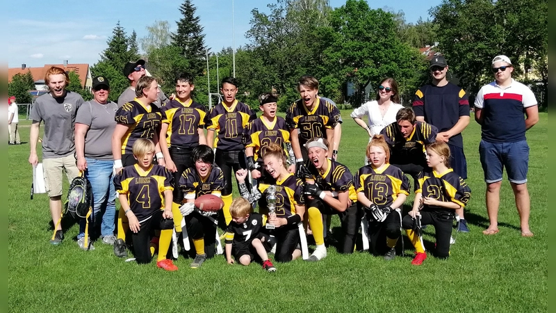 Starke Leistung: Die U15 der Feldkirchen Lions musste sich nur den Fursty Razorbacks geschlagen geben. (Foto: Verein)