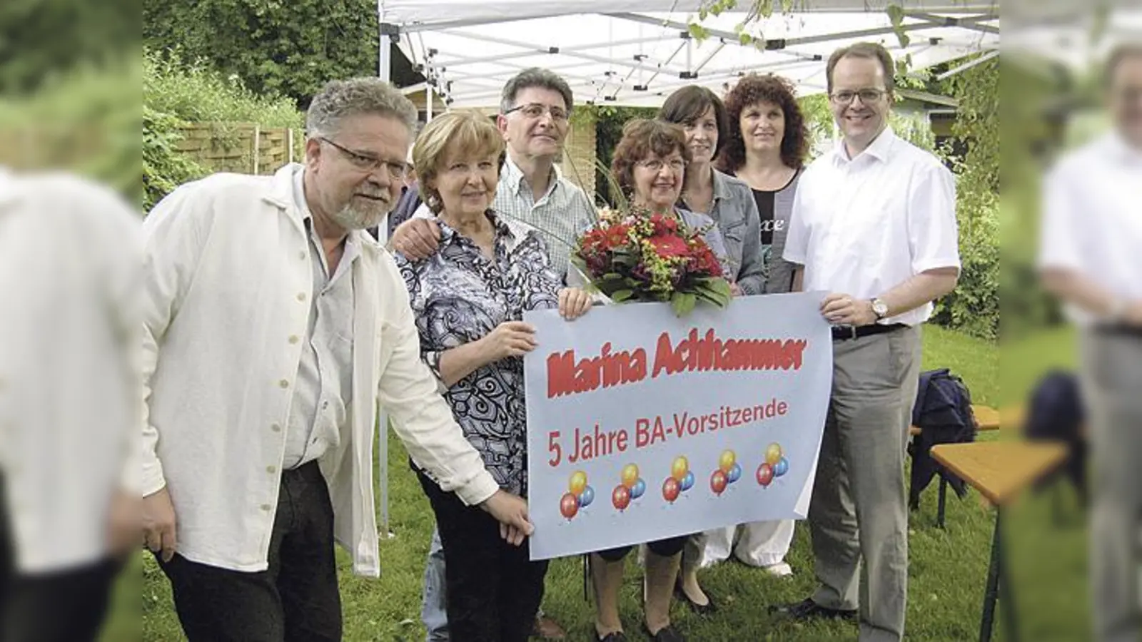 Kurt Damaschke, Hiltrud Broschei, Yasar Fincan, Marina Achhammer, Birgit Volk, Astrid Schweizer und Markus Rinderspacher	 (Foto: privat)