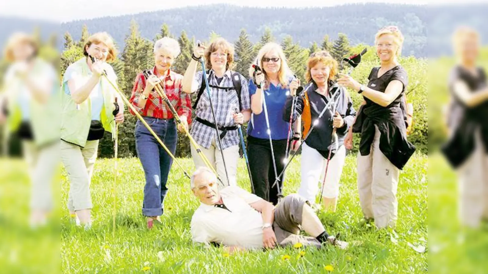 Solch ein Wetter wäre gut beim Start des Nordic Walking- und des Laufkurses beim TSV!	 (Foto: VA)