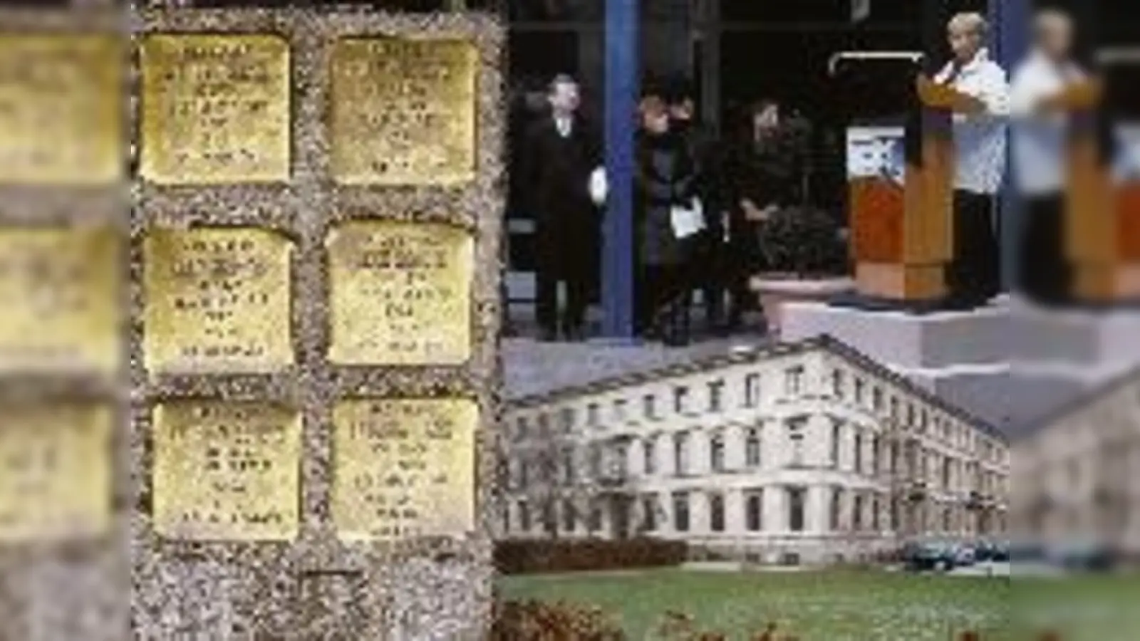 Öffentlicher Streit regte sich in der Vergangenheit bei fast allen Aktionen für die Opfer des Nationalsozialismus. 	 (Fotos: Archiv)