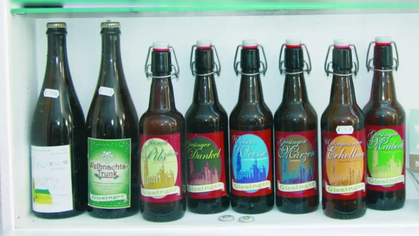 Lassen keine Wünsche offen: die Biersorten der Giesinger  Biermanufaktur. (Foto: rp)