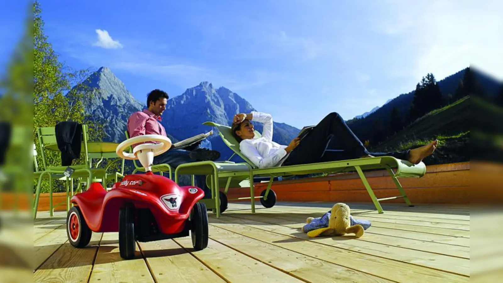 Die Kinder bestens versorgt, genießen die Eltern herrliche Entspannung beim vielfältigen Freizeitangebot des Bellevue Family-Relax-Hotels. (Foto: pi)