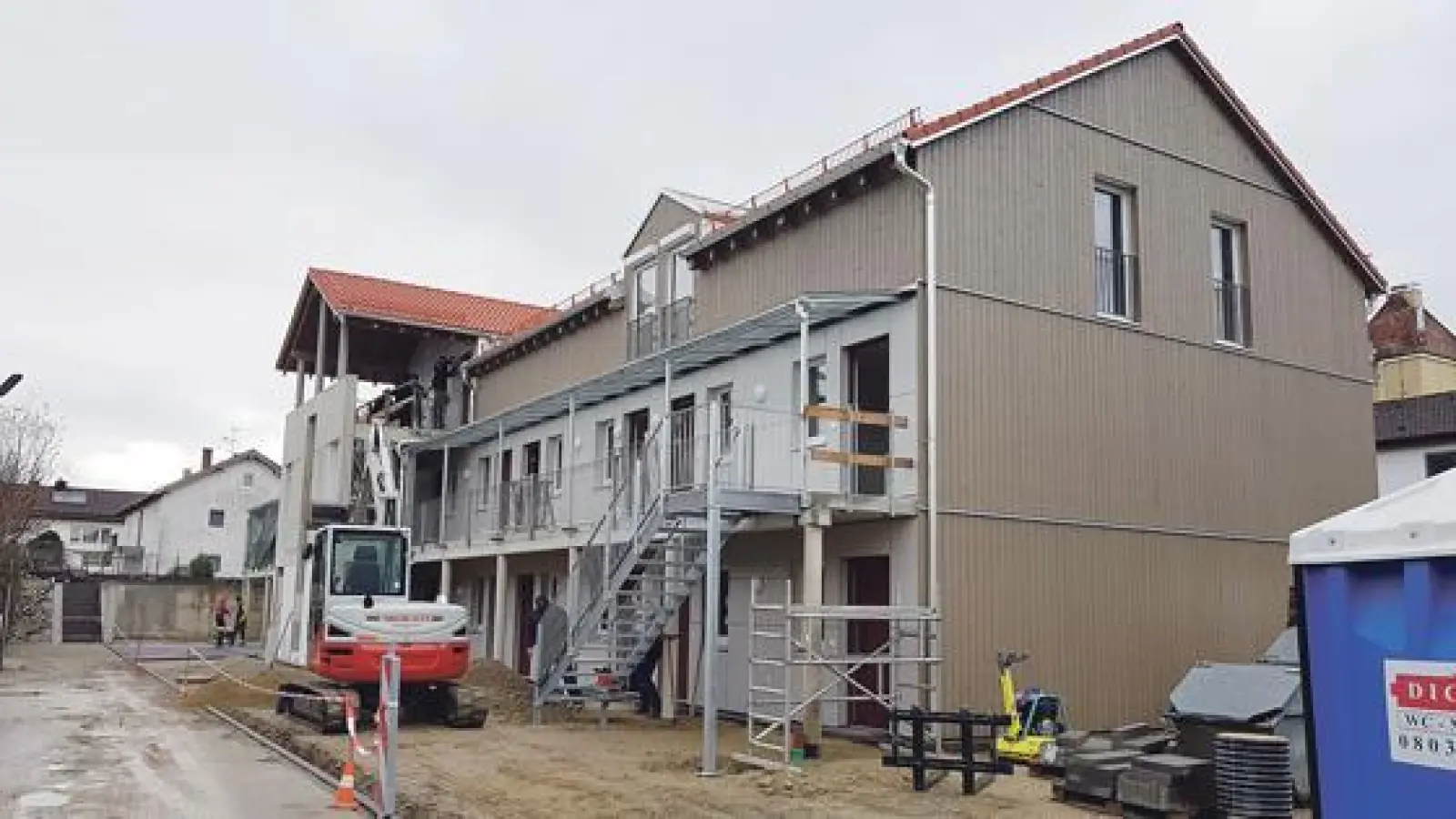 Am 14. April kann das Wohngebäude Kapellenstraße 6 von allen Interessierten besichtigt werden. 	 (Foto: Stefan Dohl)