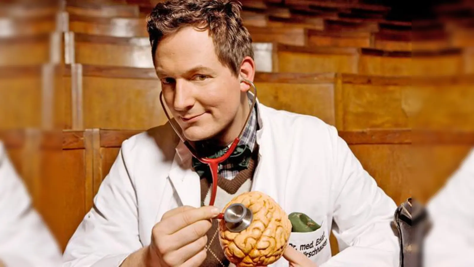 Hält am Nachmittag des 19. Mai eine Vorlesung über Arzt-Patienten-Kommunikation: Dr. Eckart von Hirschhausen.  (Foto: F. Eidel)