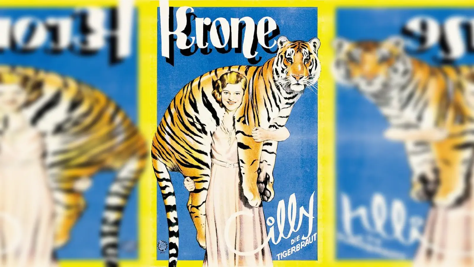 Cilly, die Tigerbraut, 1931. 	 (Foto: Münchner Stadtmuseum)