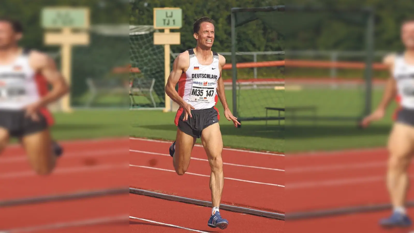 German Hehn bei seinem Goldlauf in Ungarn.  (Foto: Privat)