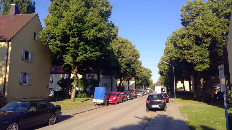 Die in den 50er Jahren erbaute Haldenseesiedlung soll in ein zeitgemäßes Wohnquartier umstrukturiert werden. (Foto: bs)