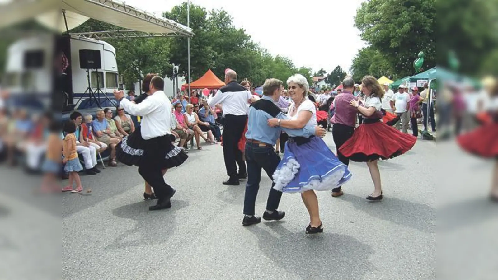 Wer gerne einmal beim Square Dance das Tanzbein schwingen will, ist bei den »Smiling Trailers« an der richtigen Adresse.	 (Foto: VA)