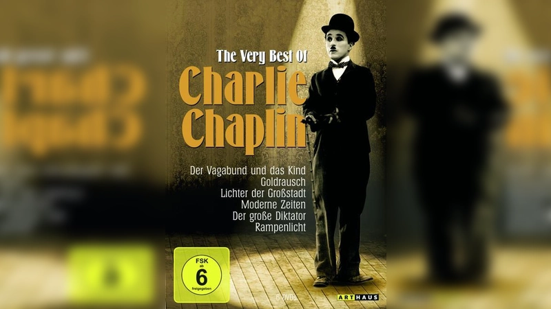 Charlie Chaplin - The Very Best of, 6 DVDs, 536 Min., Kinowelt, FSK: ab 6 Jahren