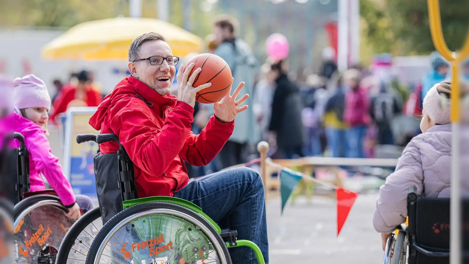 Selbstverständlich sind auch Inklusionssportarten sind beim Outdoorsport-Festival vertreten.  (Foto: ©wisthaler.com)