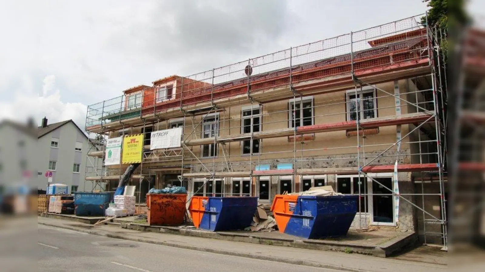 Umbau: In der Eversbuschstraße 115 plant wohlBEDACHT e.V. ein Haus zum Wohnen und für die Betreuung von Menschen mit Demenz. (Foto: sb)