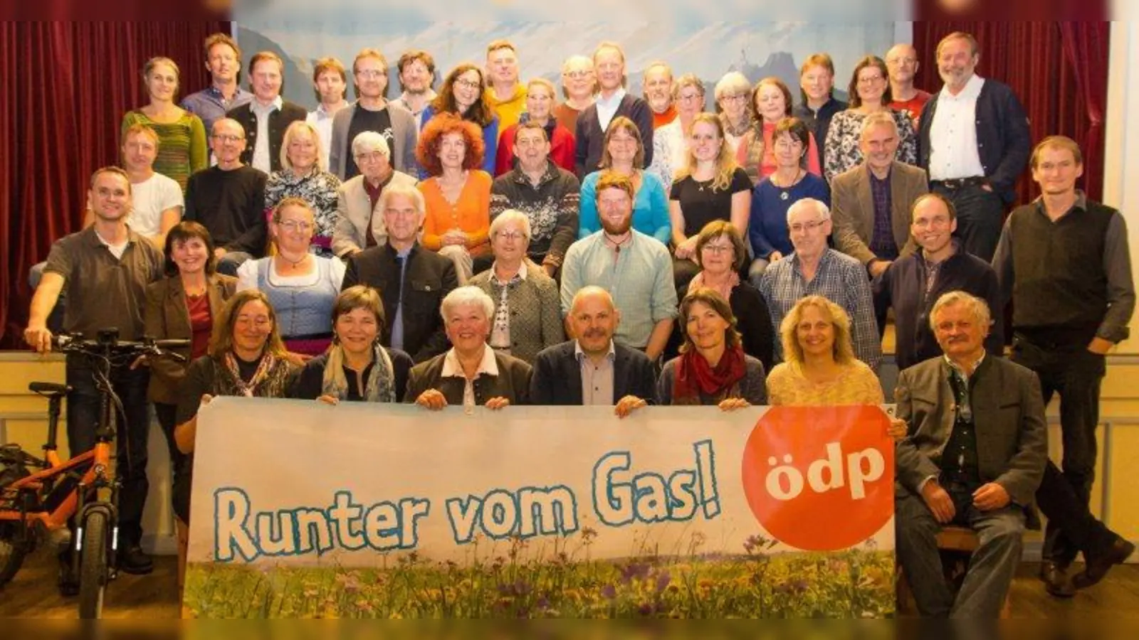 Sämtliche Kreistagskandidaten der Ödp auf einen Blick. (Foto: ÖDP Kreisverband)