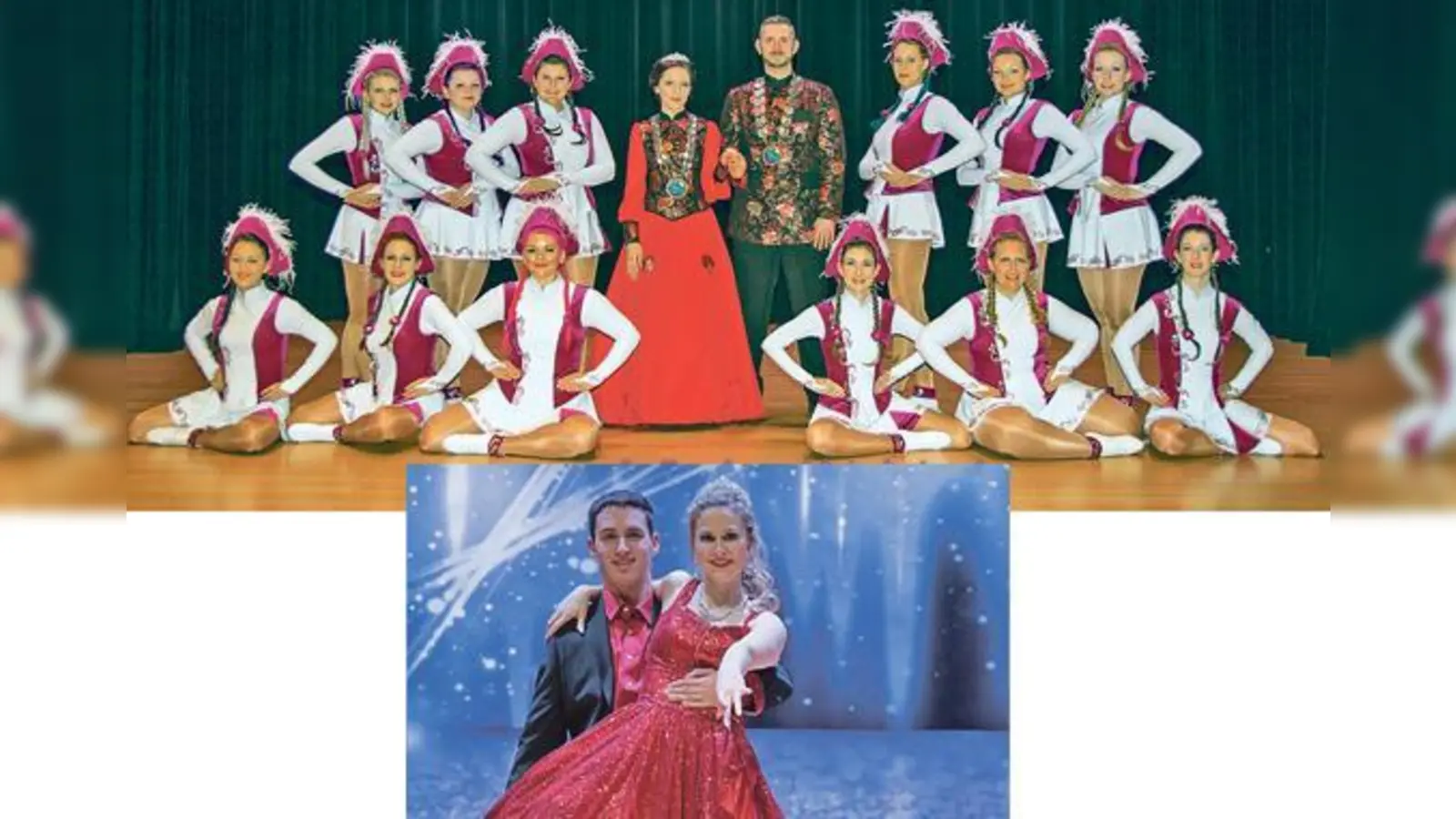 Die närrischen Tage stehen uns bevor. Im Münchner Norden gibt es eine Reihe engagierter Faschingsvereine, wie die Narrhalla Oberschleißheim (oben) oder der Schleißheimer Narrenrat mit seinem Prinzenpaar Thomas IV. und Stephanie II.	 (Fotos: Vereine)