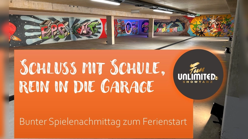 Der Start in die Sommerferien wird in der Tiefgarage der Stadthalle Germering gefeiert. (Foto: Thomas Lorenz)