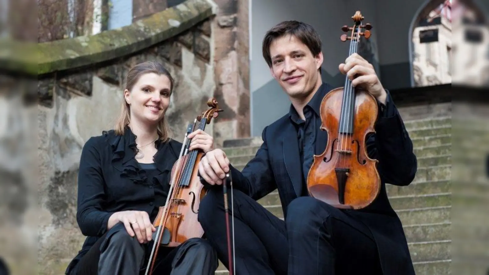 Pawel Zalejski und Monika Hager-Zalejski sind das Duo Viennese. (Foto: Tanja Elm)