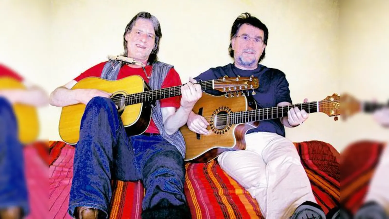 »Oliver und Bommi« treten erstmals als Duo im Kulturhaus am Hanns-Seidel-Platz auf.  (Foto: Kulturhaus)