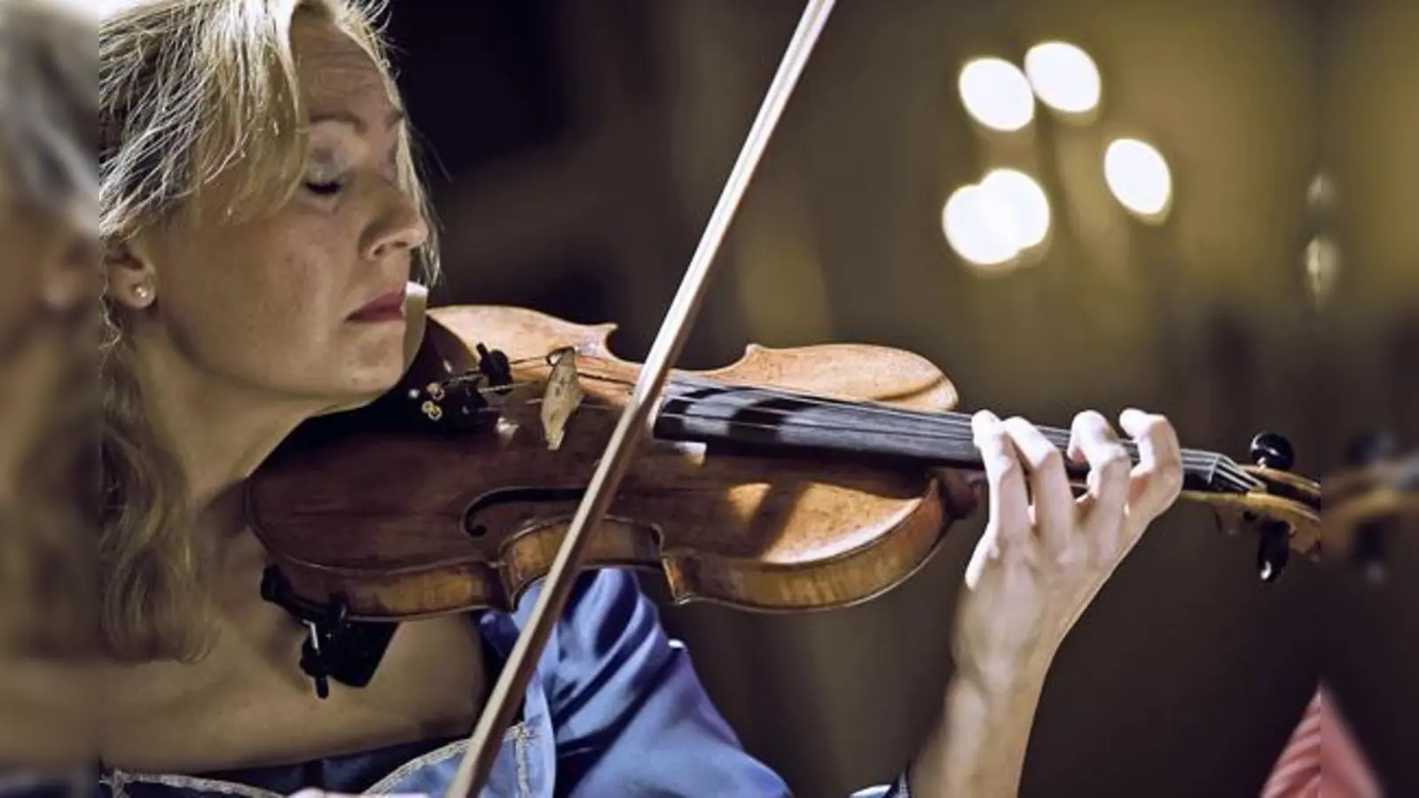 Angelika Lichtenstern interpretiert Vivaldis Werke mit voller Konzentration und erreicht dadurch eine besondere Ausdrucksstärke.  (Foto: Veranstalter)