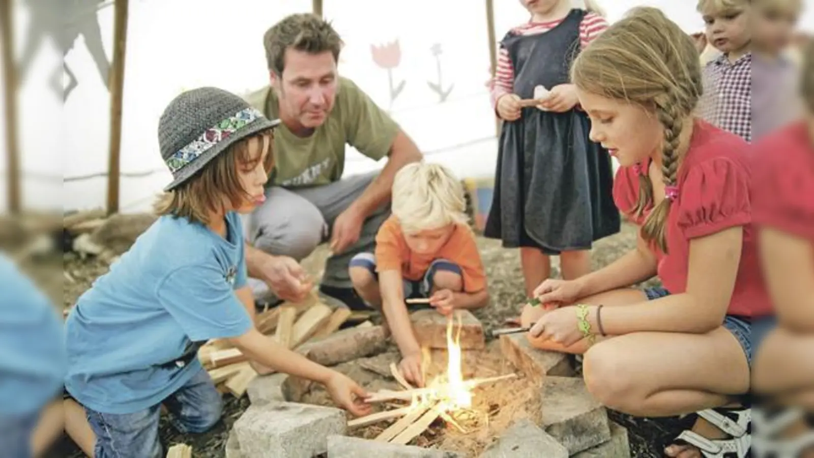 Bildung für nachhaltige Entwicklung fängt für Kinder draußen an.	 (Foto: VA)