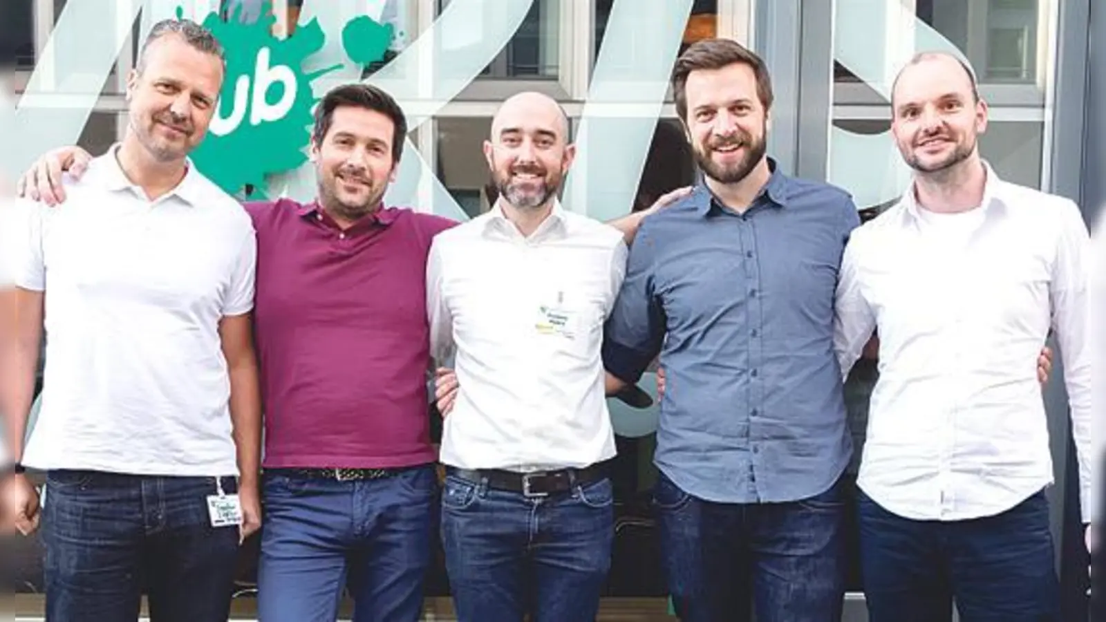 Stefan Siedler, Henry Hoefener, ­Richard Myers, Tobias Zeitler und Vilmos Veress (v. li.) werden bis 2018 den Sub-Vorstand bilden. 	 (Foto: V. Veress)