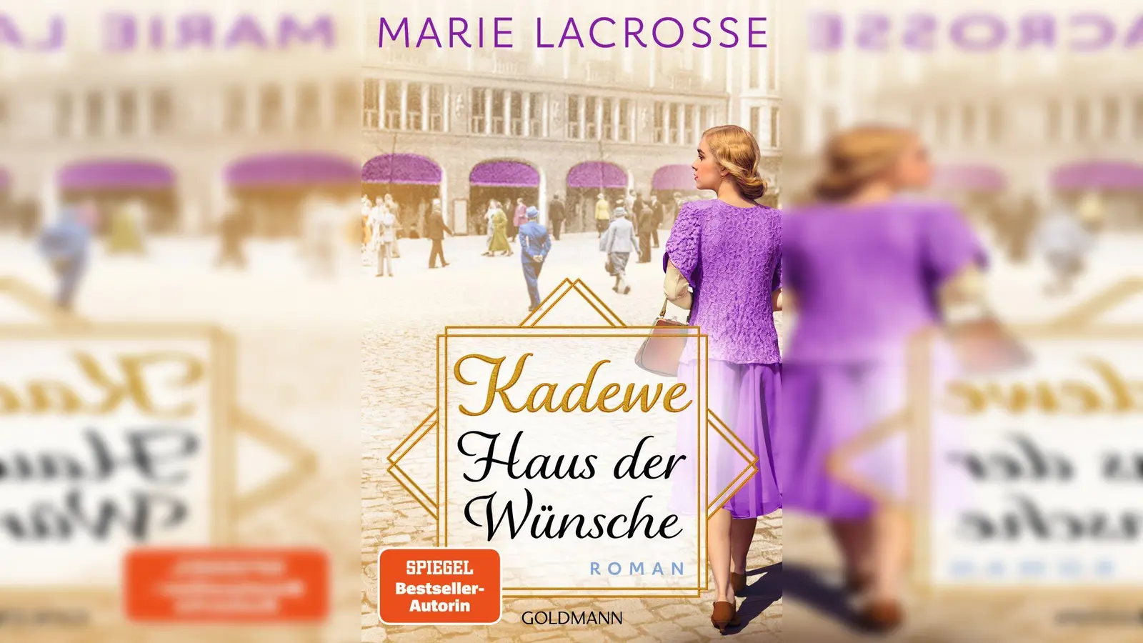Marie Lacrosse wird am 23. November aus ihrem Werk in der Unterhachinger Gemeindebücherei lesen. (Foto: Goldmann-Verlag)