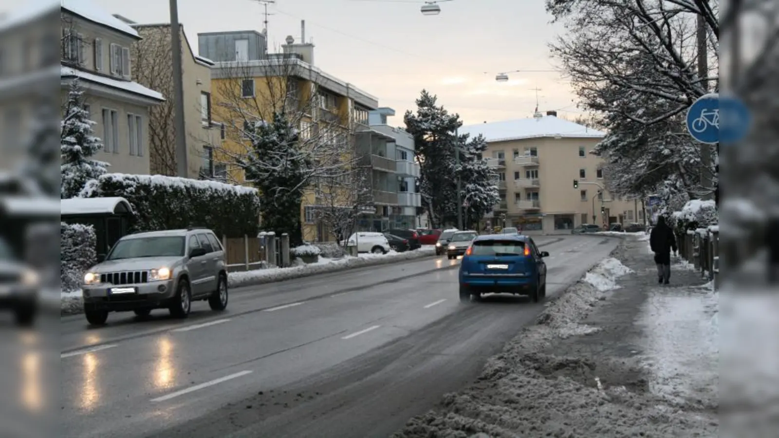 Wenn es nach den Neuhauser Bürgern geht, soll die Wotanstraße bürgerfreundliche neu gestaltet werden. (Foto: sb)