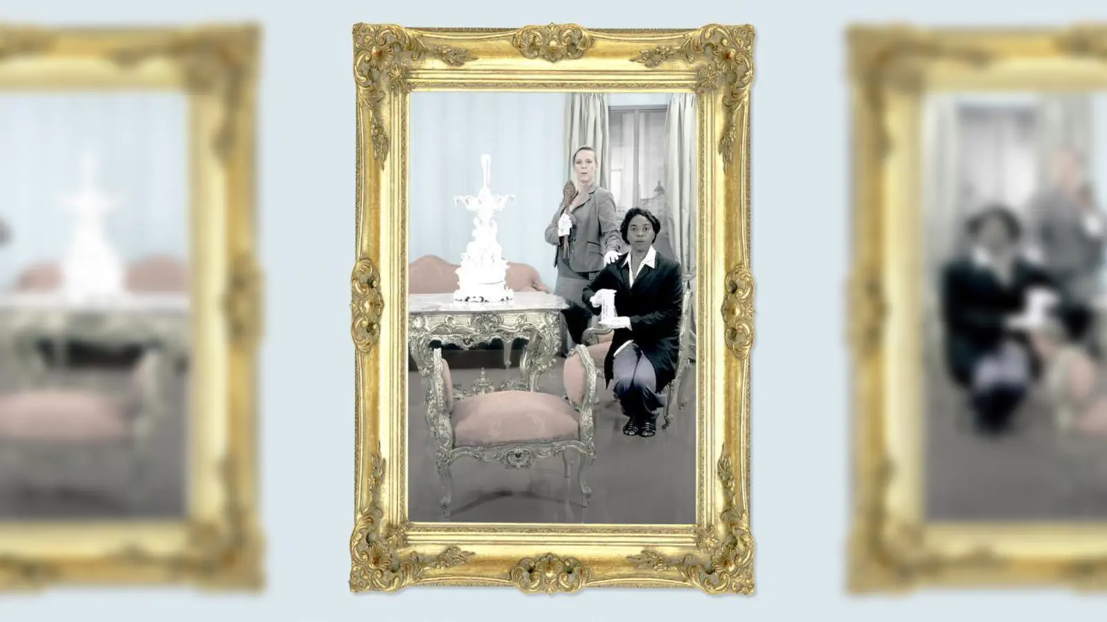 Plakatmotiv der Ausstellung »Asyl Stadtmuseum« im Stadtmuseum. 	 (Foto: Matthias Weinzierl)