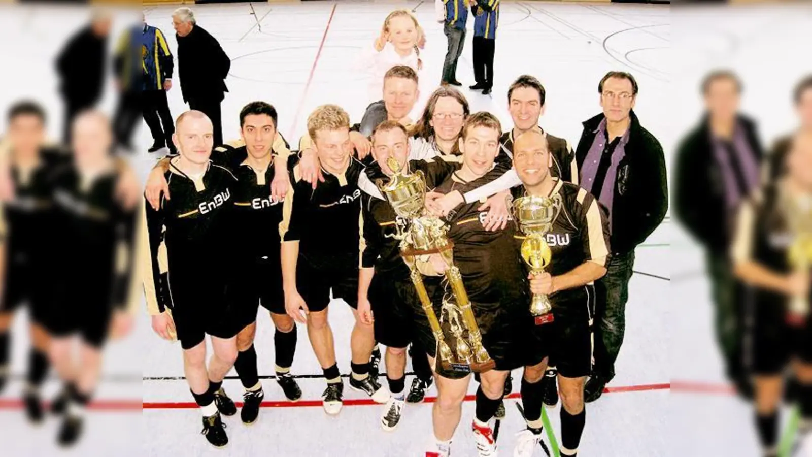 Sie kamen, sahen und siegten: das Team des Meniskus Harlaching.   (Foto: Privat)