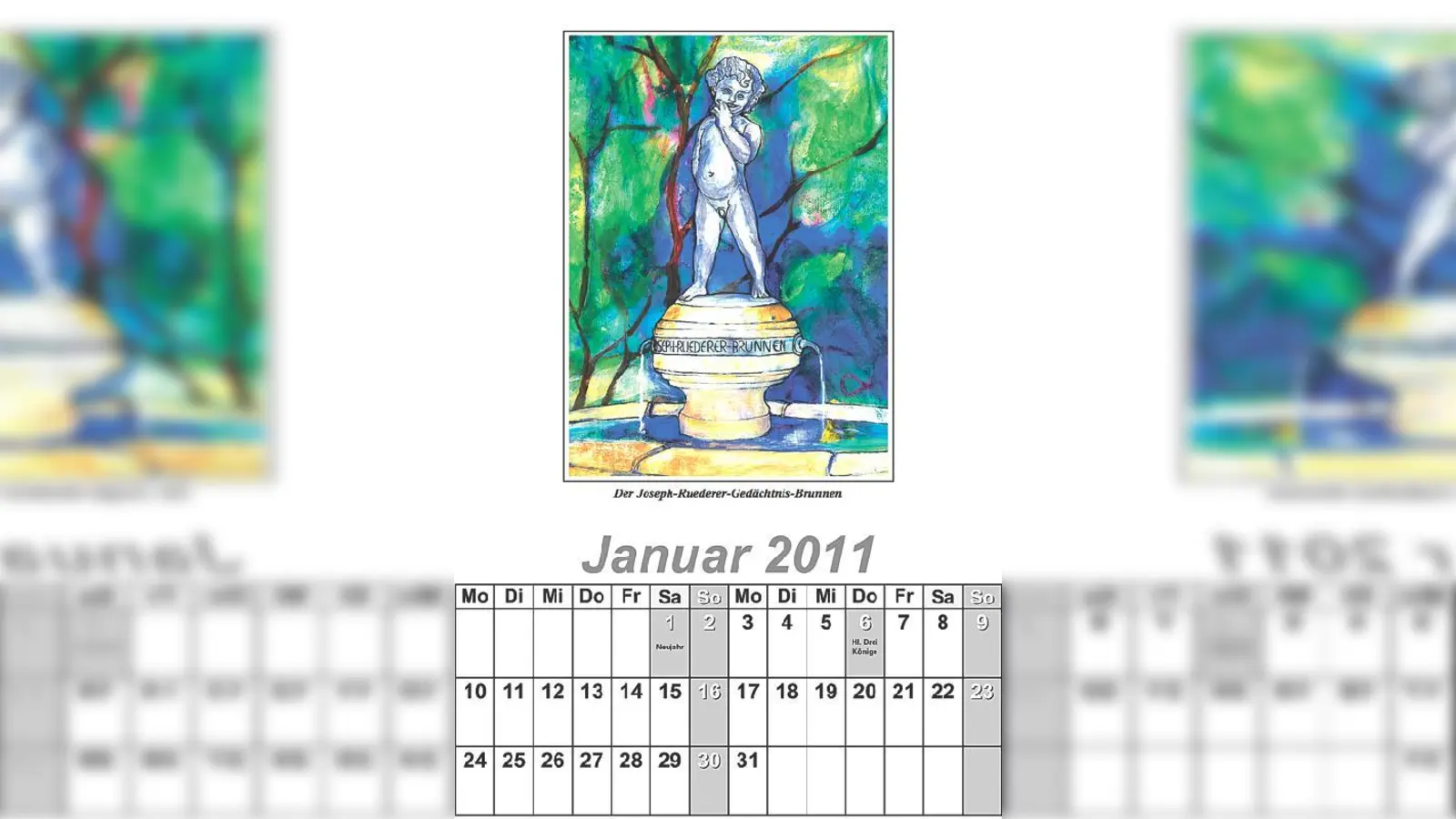 Schon zum elften Mal gibt der Verlag NordOstKultur München einen Jahreskalender heraus.	 	 (Foto: VA)