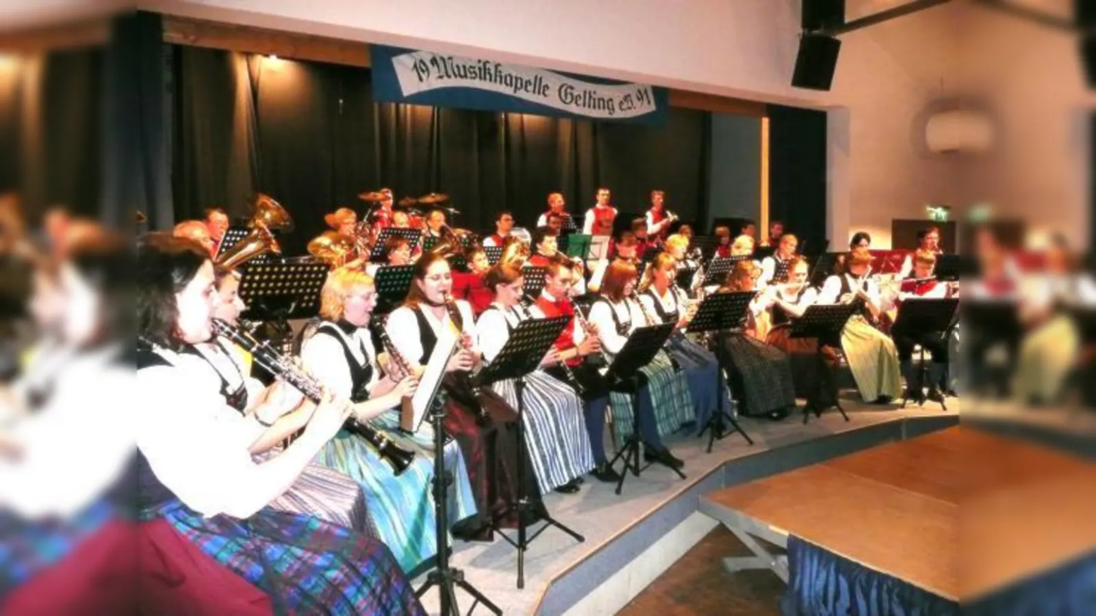 Die Musiker aus Gelting präsentieren beschwingte Melodien aus ihrem Repertoire.	 (Foto: VA)