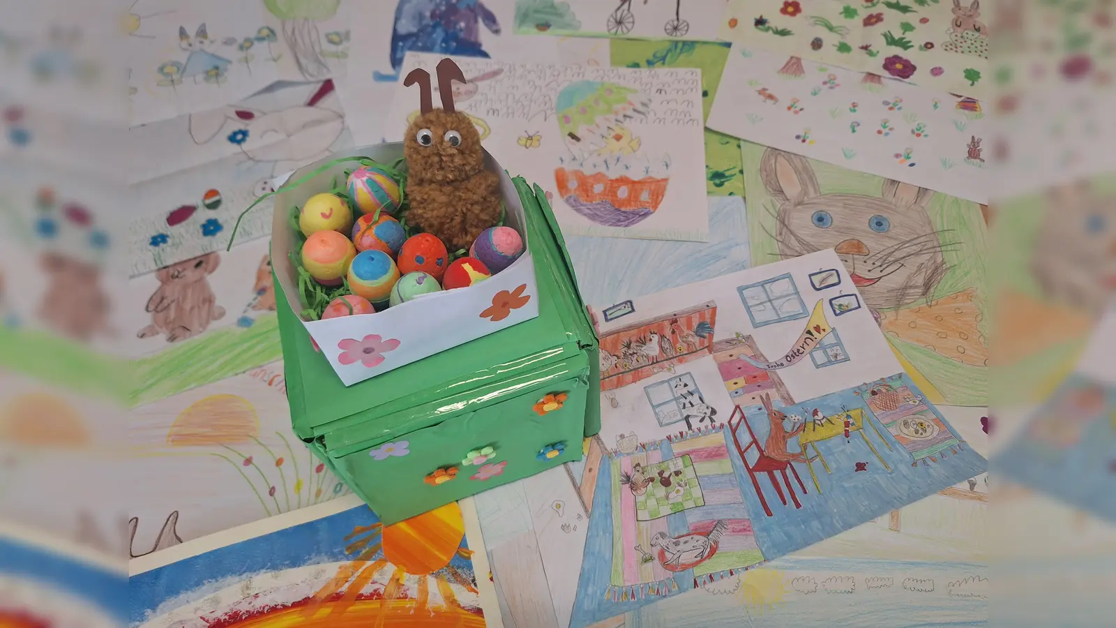 Im letzten Jahr erreichten uns zahlreiche Kunstwerke. (Foto: chö)