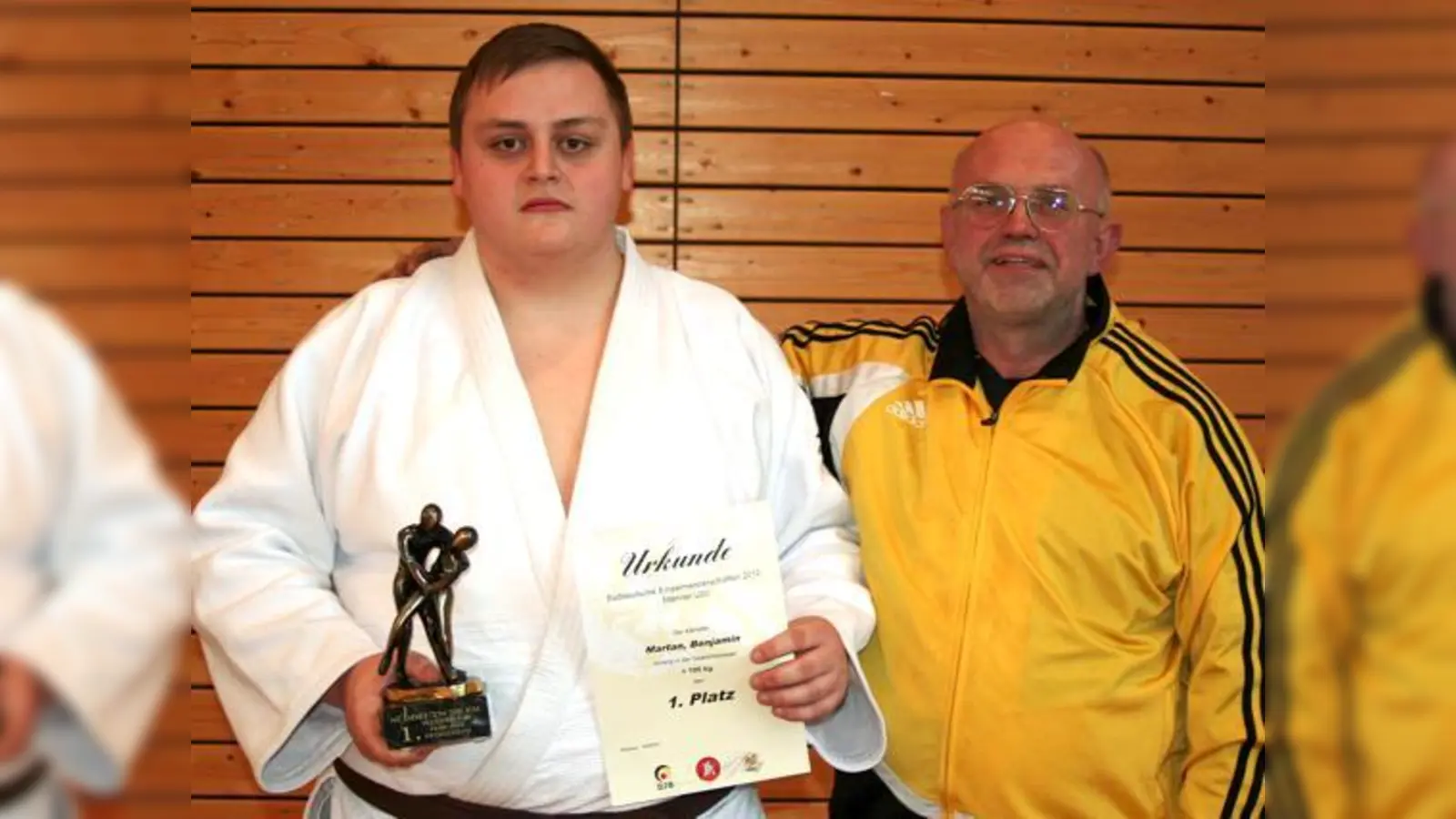 Den Titel Süddeutscher Meister hat der Hartecker  Judoka bereits in der Tasche. 	 (Foto: VA)