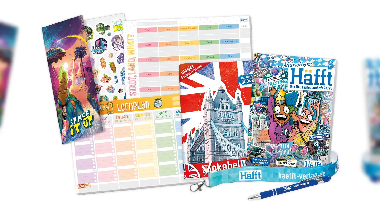 Die Münchner Wochenanzeiger verlosen kultige Sets für den perfekten Schulstart.  (Foto: Häfft)