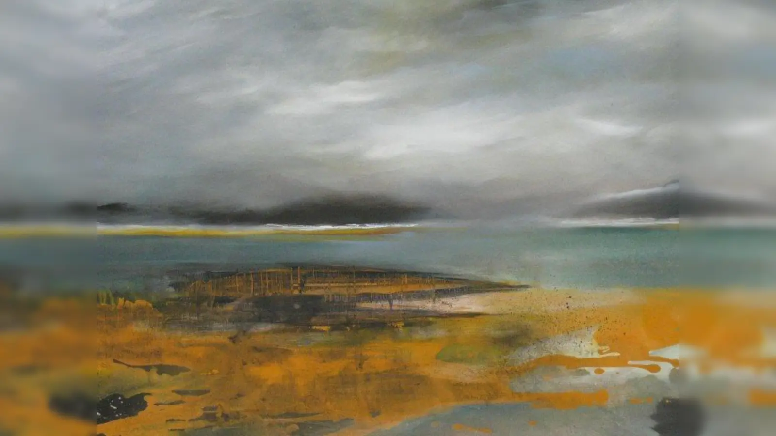 „Weites Land” heißt dieses Bild von Gabriele Rodler. (Foto: Rodler)