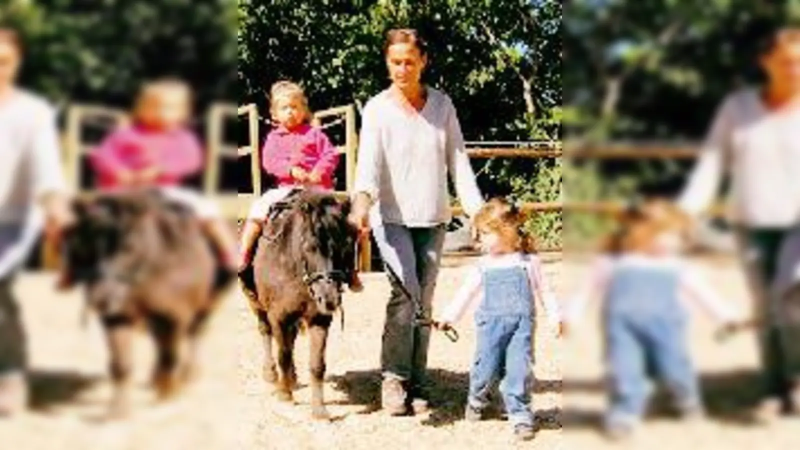 Vier Tage können kleine Pferdefans alles rund ums Ponyreiten lernen.	 (Foto: Verein)