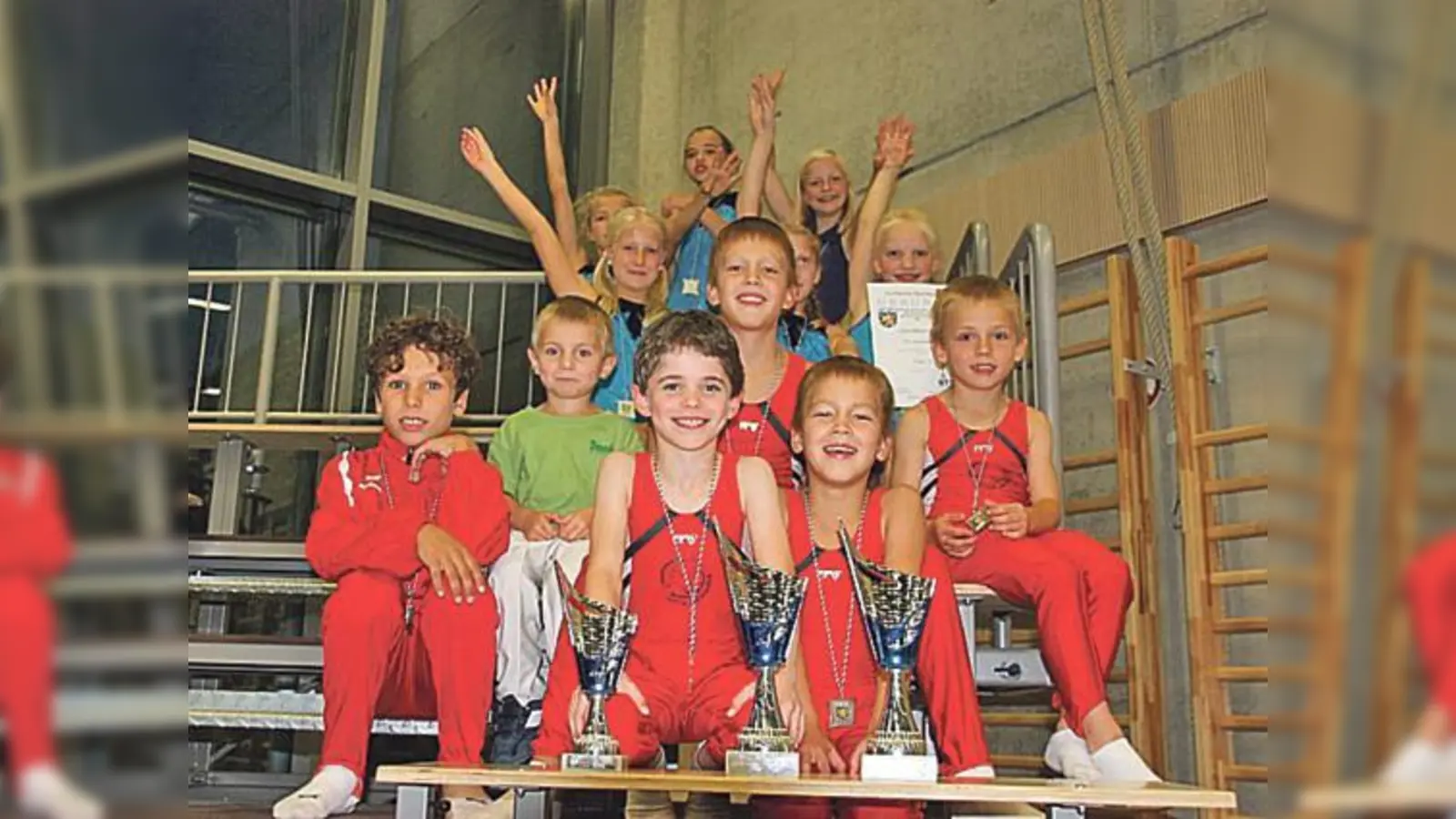 Die kleinen Turner des TSV Unterhaching räumten bei den letzten Wettkämpfen richtig ab.  (Foto: VA)