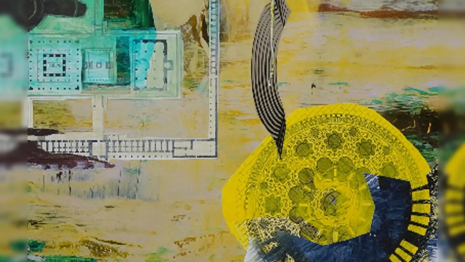 Die Künstlerinnen und Künstler des Kunstrefugiums präsentieren Werke, denen die zwei Dimensionen der Fläche genügen. (Foto: Gabriele Strehlau)