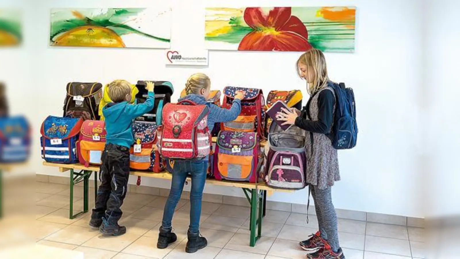 Am 10. März können gut erhaltene Schulranzen bei der AWO-Nachbarschaftshilfe gekauft werden.	 (Foto: AWO-NBH)