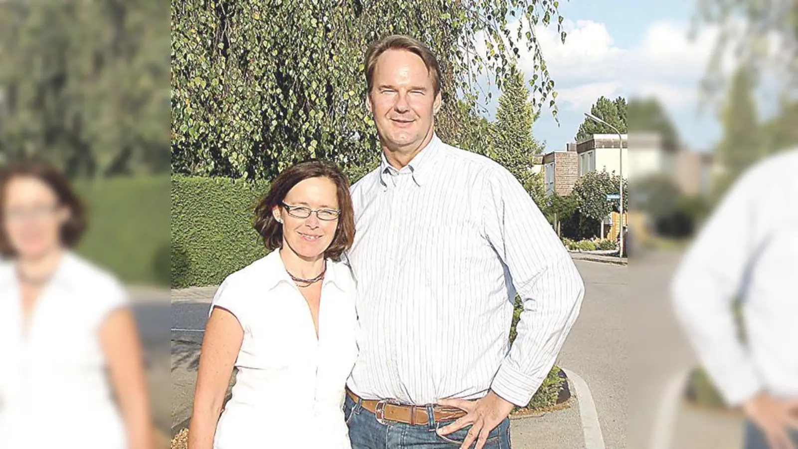 Elke und Rob de Boer setzen sich mit der Eigentümergemeinschaft Neubaldham für ein aktives Miteinander von Jung und Alt ein. 	 (Foto: Ina Berwanger)
