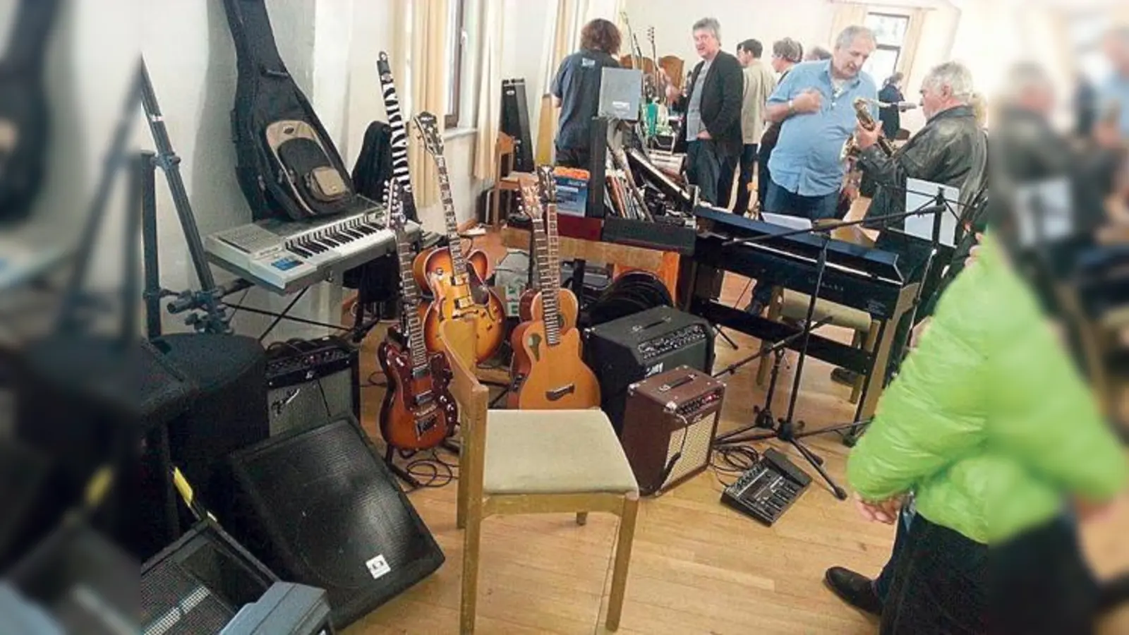 Am 19. November besteht wieder in der Muna die Gelegenheit Musikinstrumente zu kaufen oder zu verkaufen.	 (F: VA)