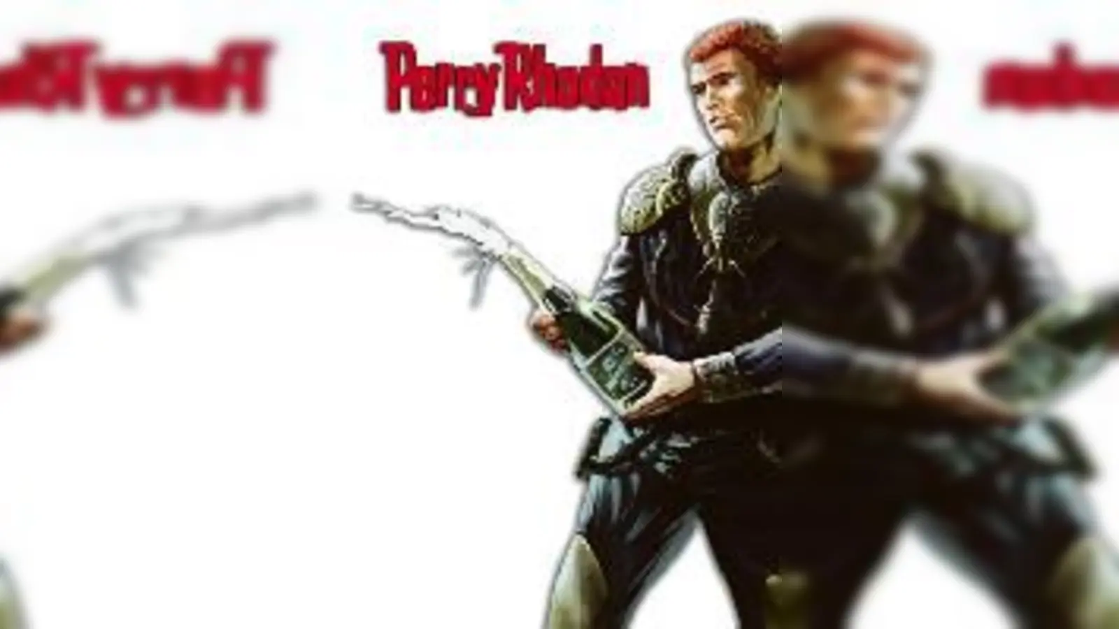 Wer sich seit 45 Jahren um den Weltraumfrieden verdient macht, darf auch ordentlich feiern: Perry Rhodan macht zu seinem stattlichen Geburtstag ein Fass auf.  (Foto: VA)