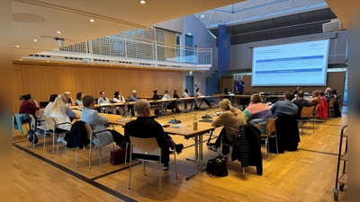 Die Referenten gaben einen Einblick in die Aufgaben und Arbeitsweise des Medizinischen Dienstes Bayern. (Foto: LRA Starnberg)