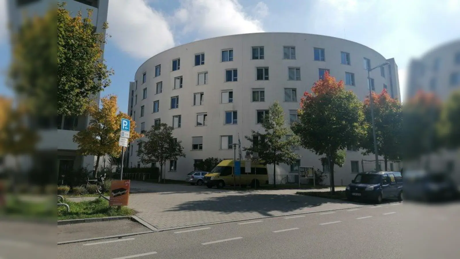 Das evangelische Pflegezentrum am Ende der Baierbrunner Straße. (Foto: job)