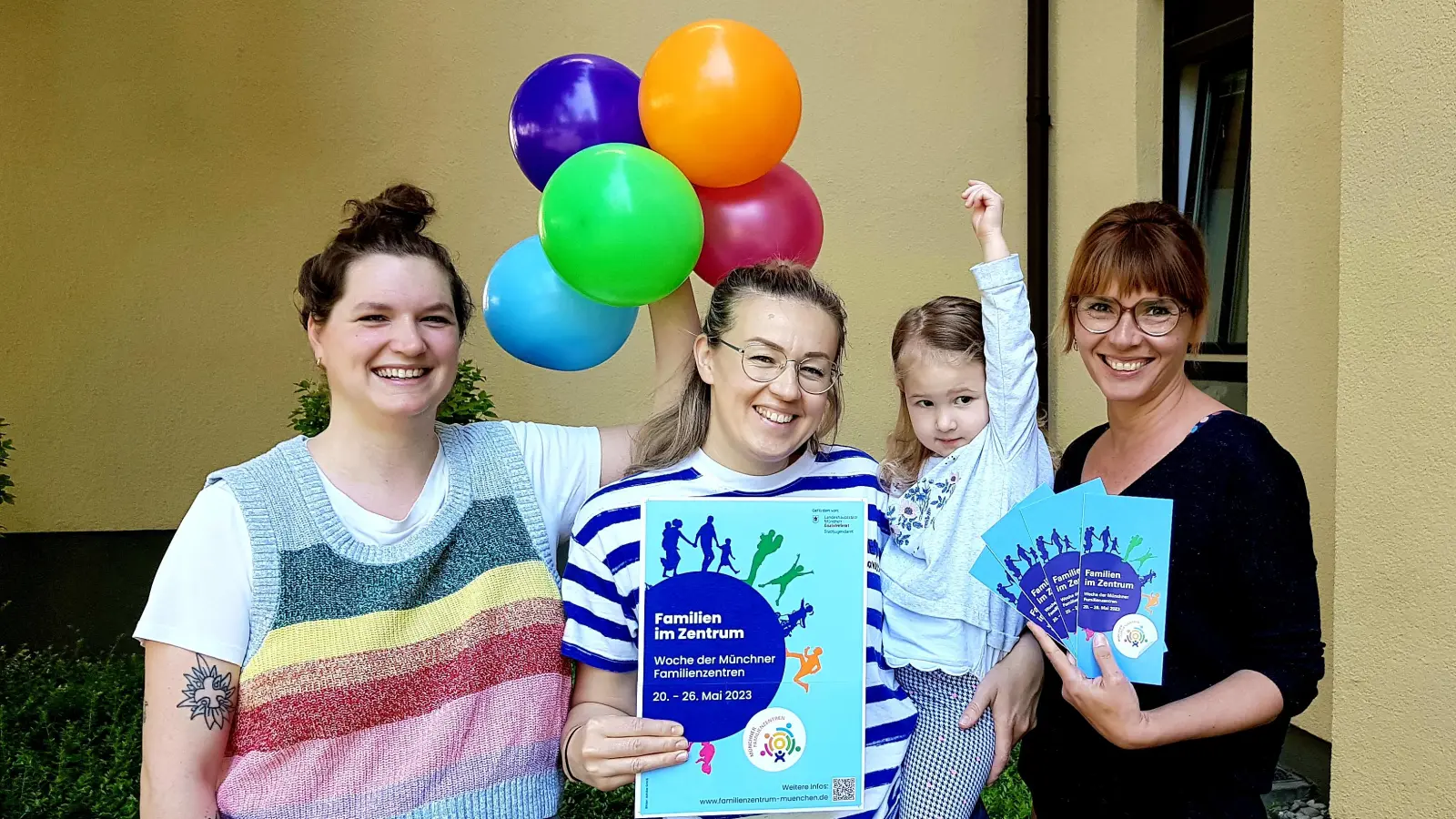 Das Mütterzentrum Sendling e.V. in der Brudermühlstr. 42 macht mit bei der Woche der Familienzentren.<br> (Foto: Mütterzentrum)