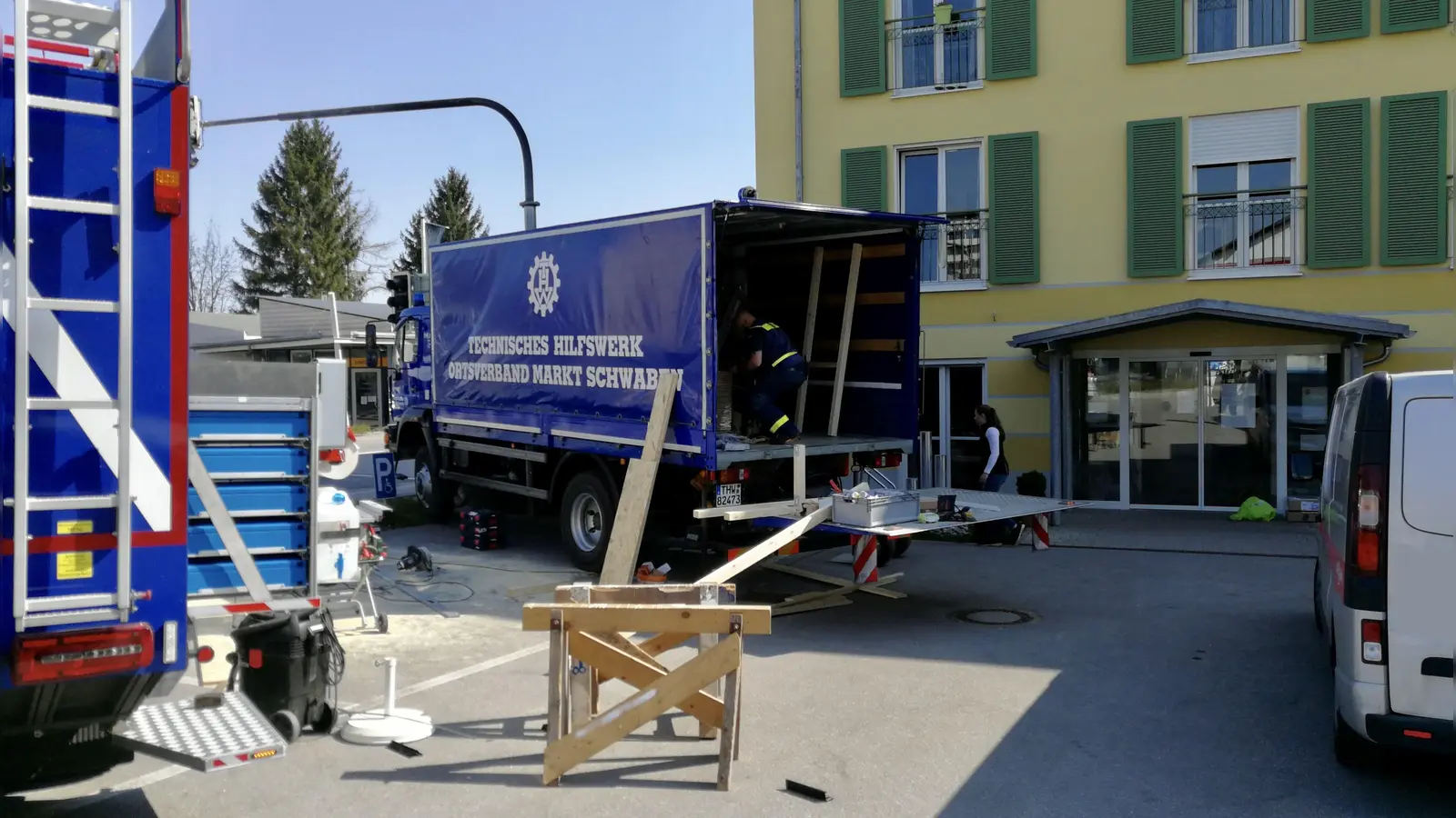 Das THW Markt Schwaben ist im Landkreis Ebersberg und Erding derzeit besonders gefordert.  (Foto: THW )