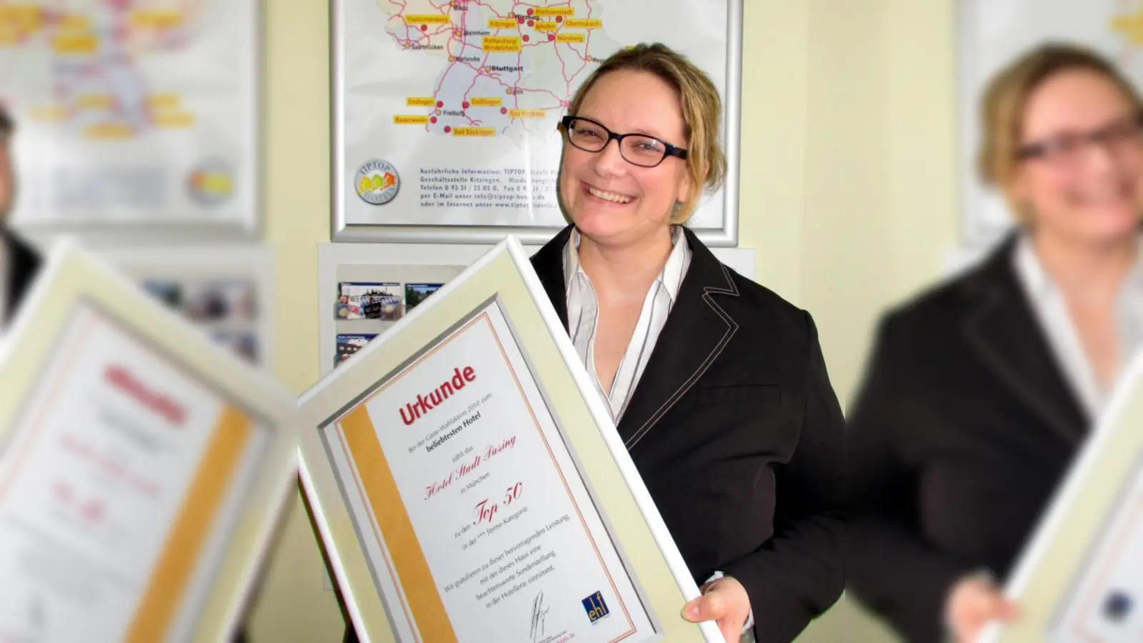 Hoteldirektorin Marlene Helfer freut sich über das tolle Ergebnis. (Foto: pi)