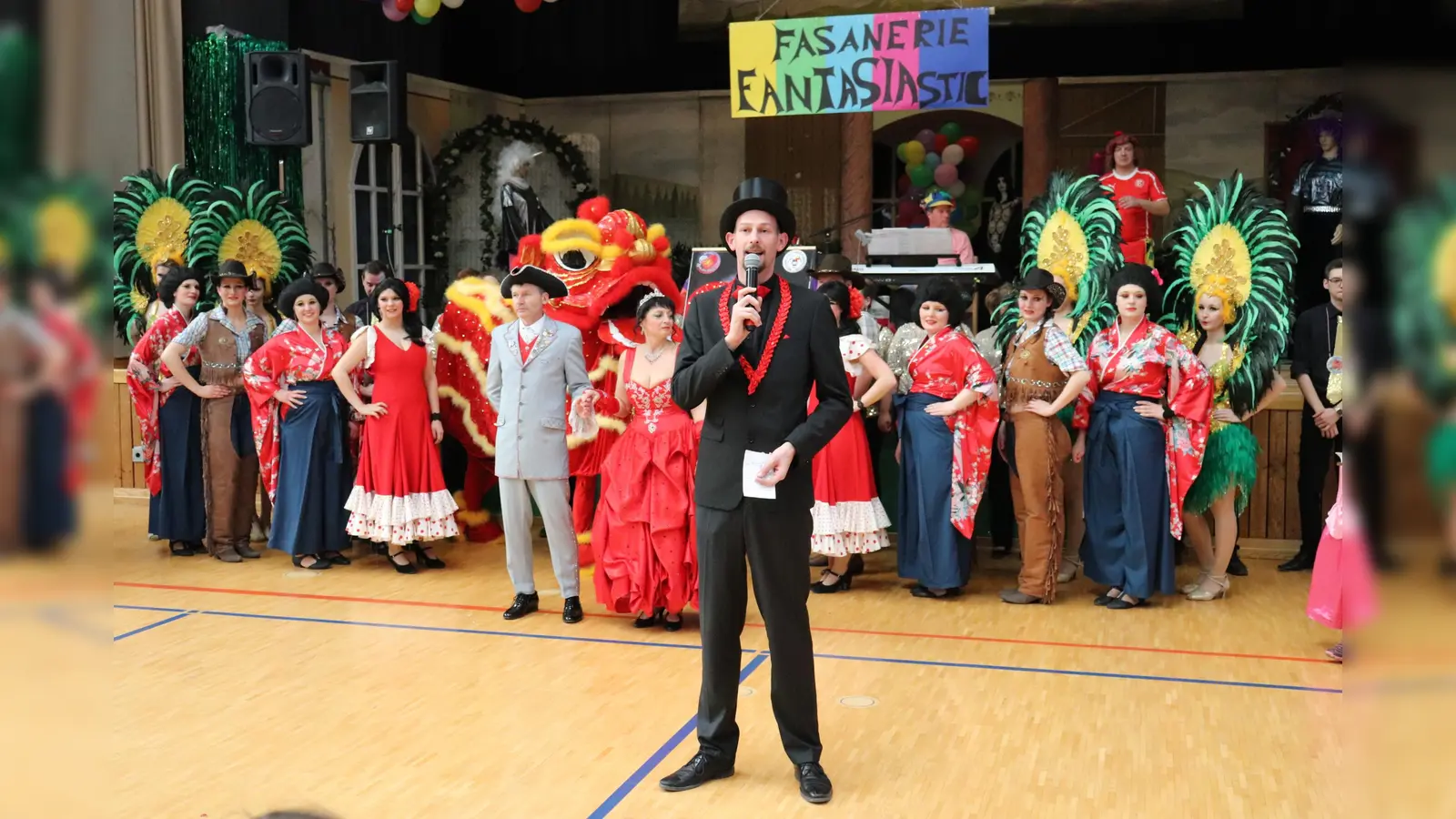 Fasching wird auch in der Fasanerie gefeiert. (Foto: VA)