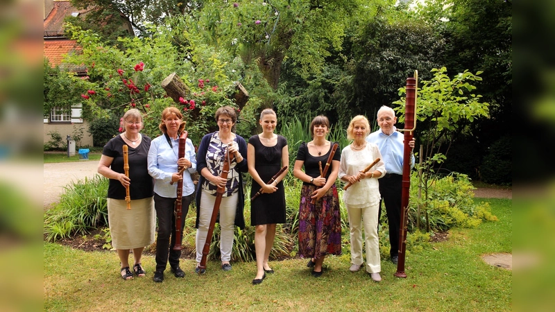 Familienkonzerte und Klassikabende jeden Monat in der Mohr-Villa: Zum Auftakt der Mohr-Villa Konzertreihe „Klassik für Alle“ präsentiert das Blöckflötenconsort Amici di Flauti die Oper „L’Orfeo“ von Claudio Monteverdi. (Foto: VA)