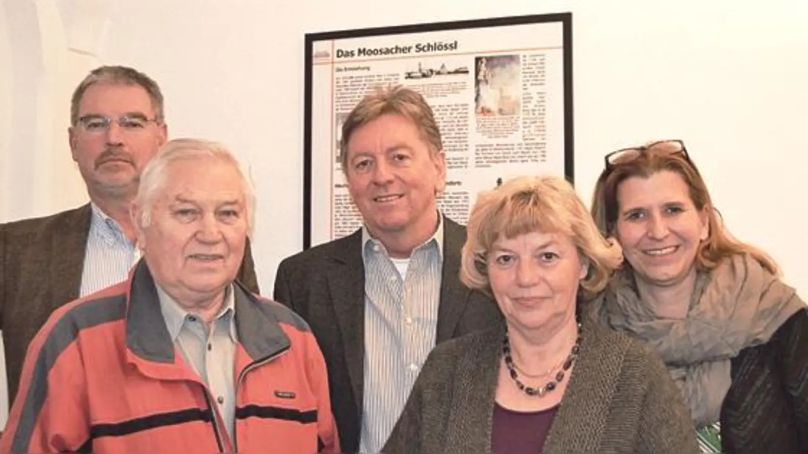 Freuen sich auf die Jubiläumswoche (v. l.): Alexander Reissl, Karl Bucher, Alois Lang, Johanna Salzhuber und Julia Schönfeld-Knor. 	 (Foto: VA&)