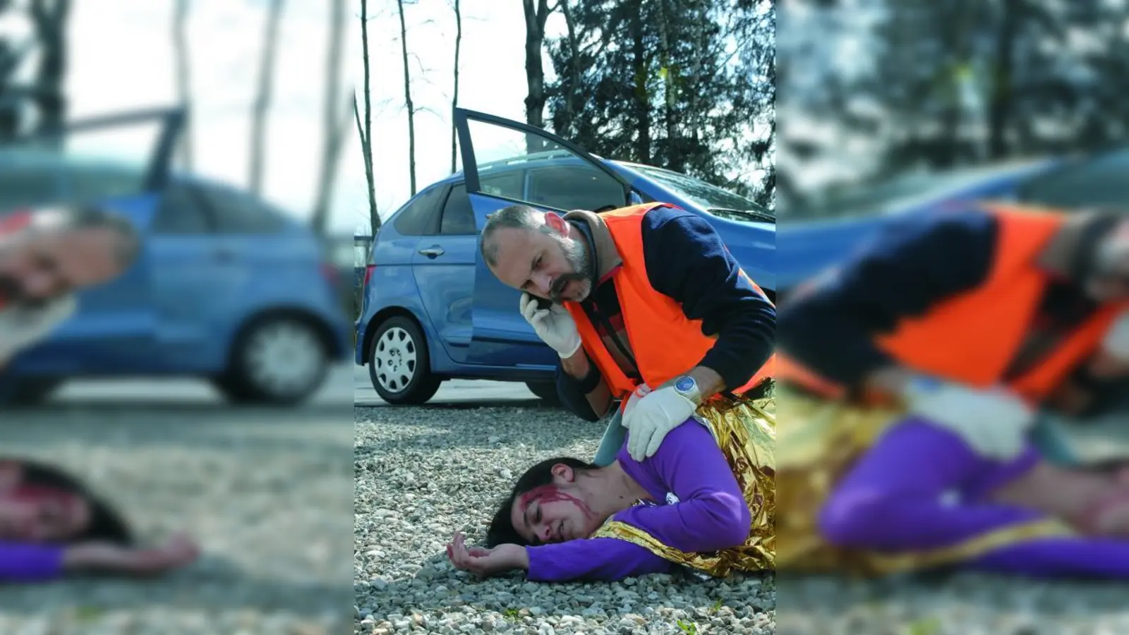 Im Ernstfall muss alles stimmen: Neben der fachgerechten Erstversorgung... (Foto: ADAC)